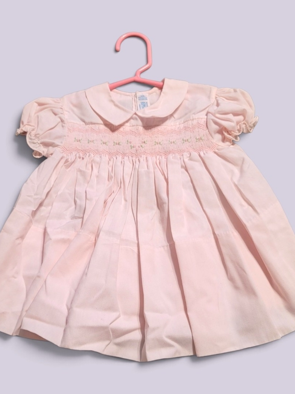 Vintage Classic Pink Baby Dress